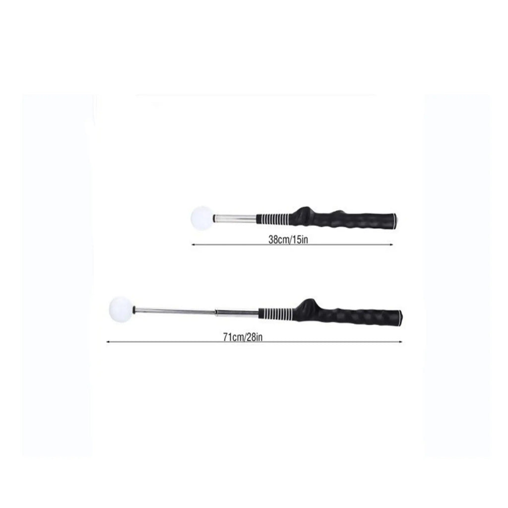 Golf Swing Practice Stick, Telescopic Golf Training Aid with Non-Slip Rubber Handle, Golf Training & Warm-Up Practice Stick, Golf Training Tool, Valentine'S Day Gift, Golf Accessory, Golf Equipment