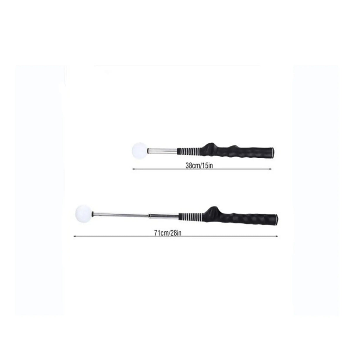 Golf Swing Practice Stick, Telescopic Golf Training Aid with Non-Slip Rubber Handle, Golf Training & Warm-Up Practice Stick, Golf Training Tool, Valentine'S Day Gift, Golf Accessory, Golf Equipment