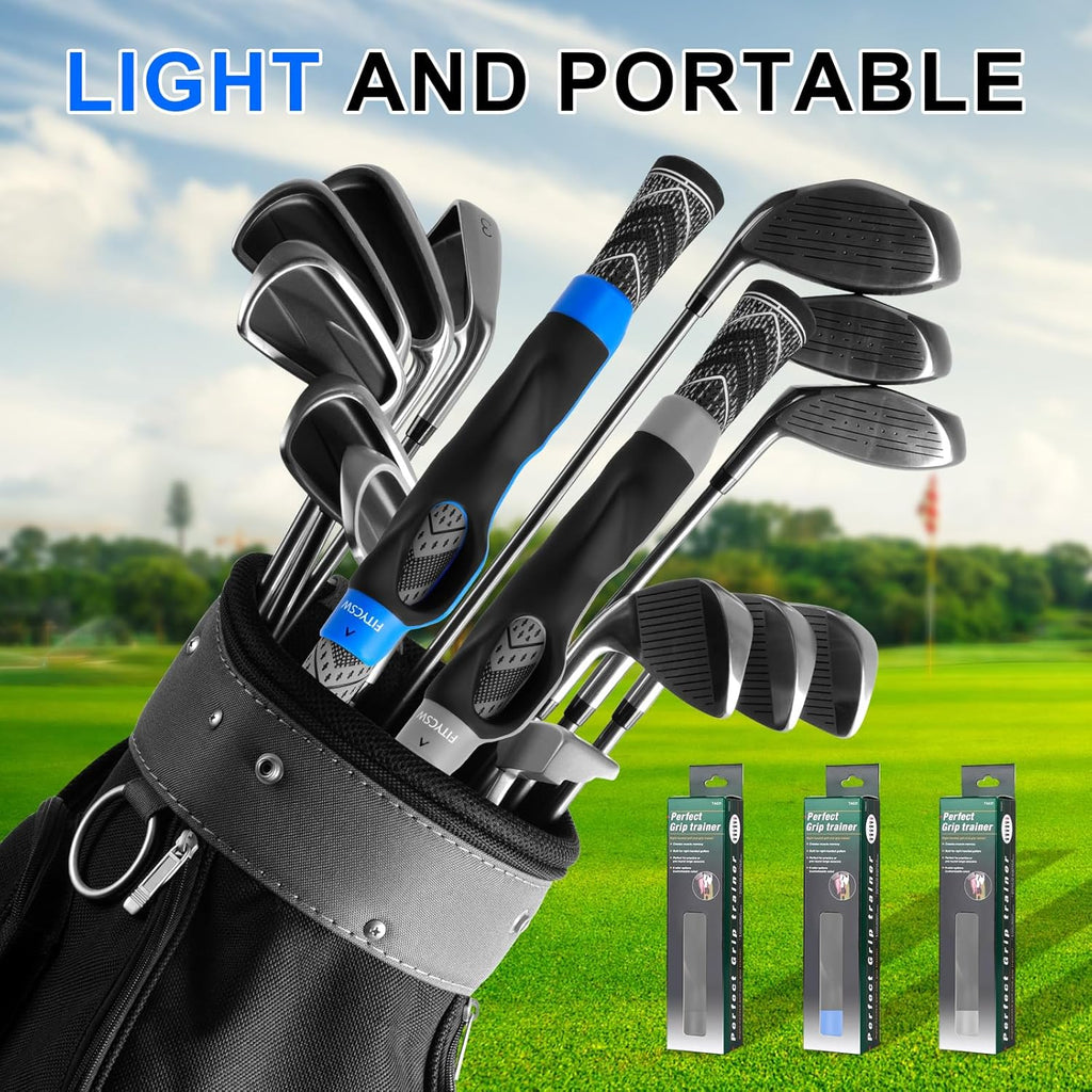Professional Golf Grip Trainer for Right-Handed Players - Enhance Hand Positioning with Effective Training Aid and Equipment