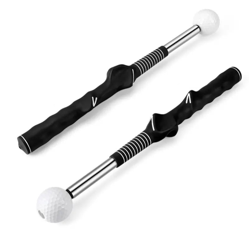 Golf Swing Practice Stick, Telescopic Golf Training Aid with Non-Slip Rubber Handle, Golf Training & Warm-Up Practice Stick, Golf Training Tool, Valentine'S Day Gift, Golf Accessory, Golf Equipment