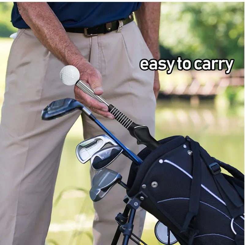 Golf Swing Practice Stick, Telescopic Golf Training Aid with Non-Slip Rubber Handle, Golf Training & Warm-Up Practice Stick, Golf Training Tool, Valentine'S Day Gift, Golf Accessory, Golf Equipment