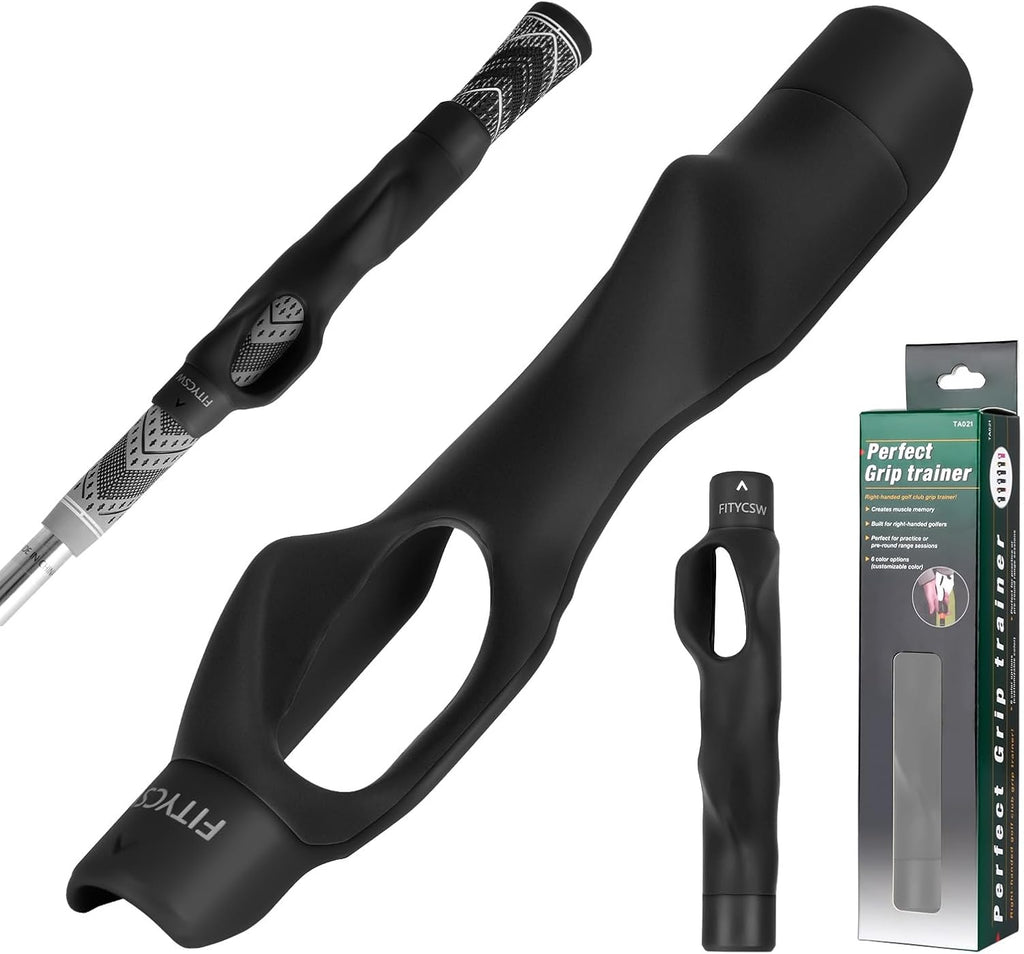 Professional Golf Grip Trainer for Right-Handed Players - Enhance Hand Positioning with Effective Training Aid and Equipment