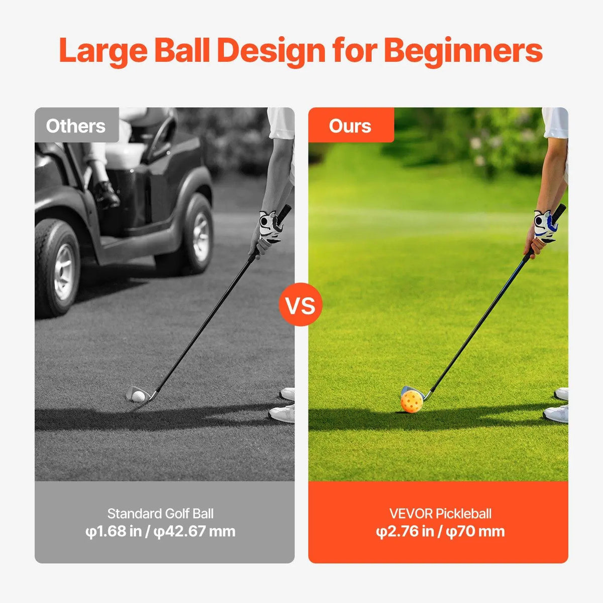 9-Hole Portable Backyard Bucket Golf Game, Fun Sports Toy with Versatile Tee Positions, Corrosion-Resistant 2.76 in / 70.00 Mm Components, Complete Accessories for Family Use#Backtoschool